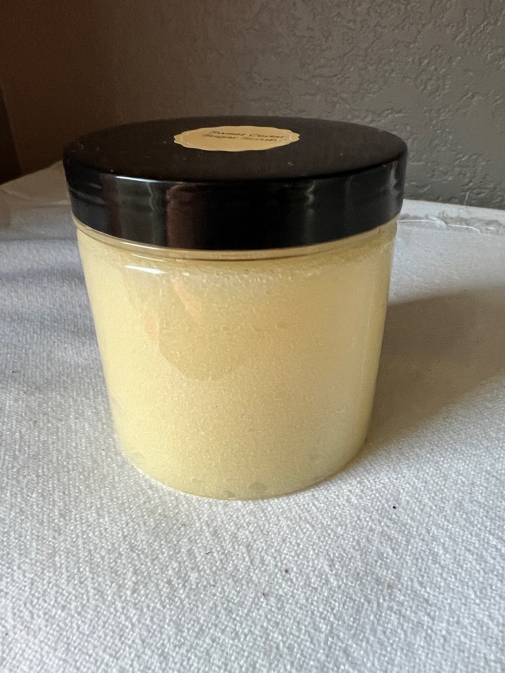 Sweet Cedar Wood Sugar Scrub 12 ounces hand crafted - Picture 3 of 6